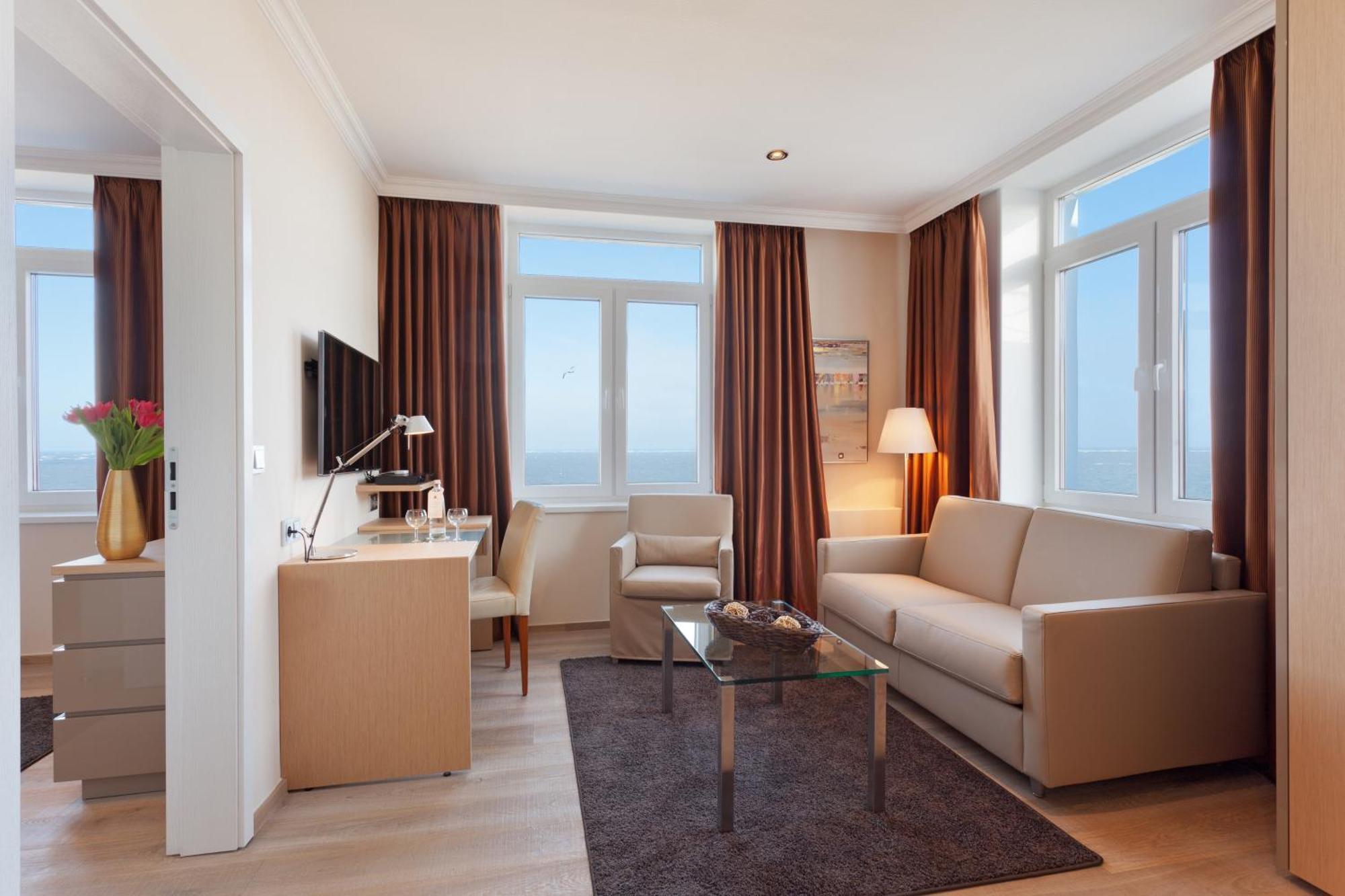 Strandhotel Georgshöhe Norderney Exterior foto