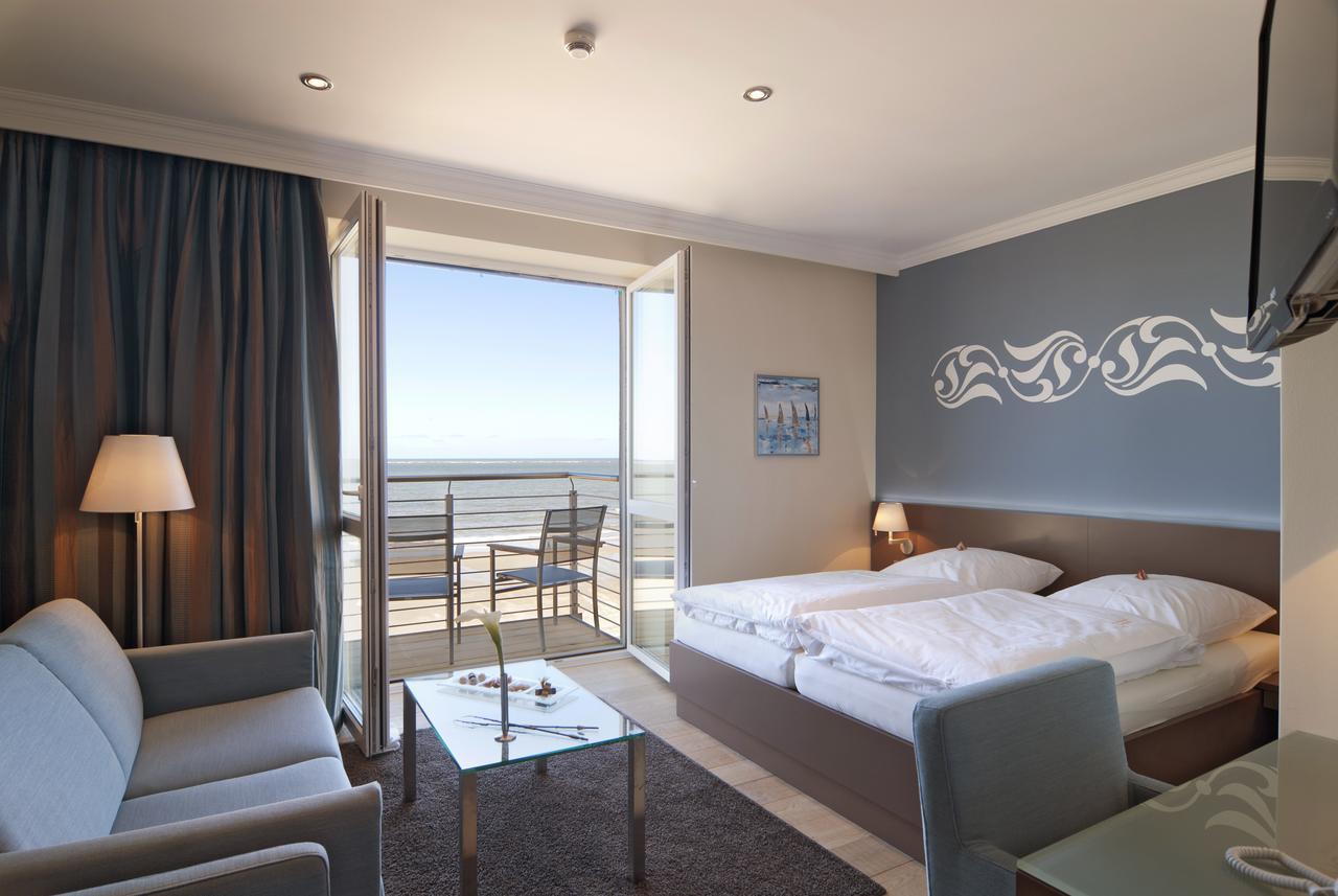 Strandhotel Georgshöhe Norderney Exterior foto