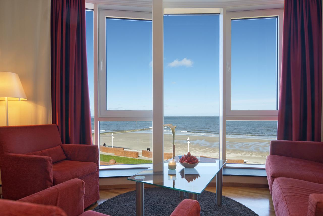 Strandhotel Georgshöhe Norderney Exterior foto